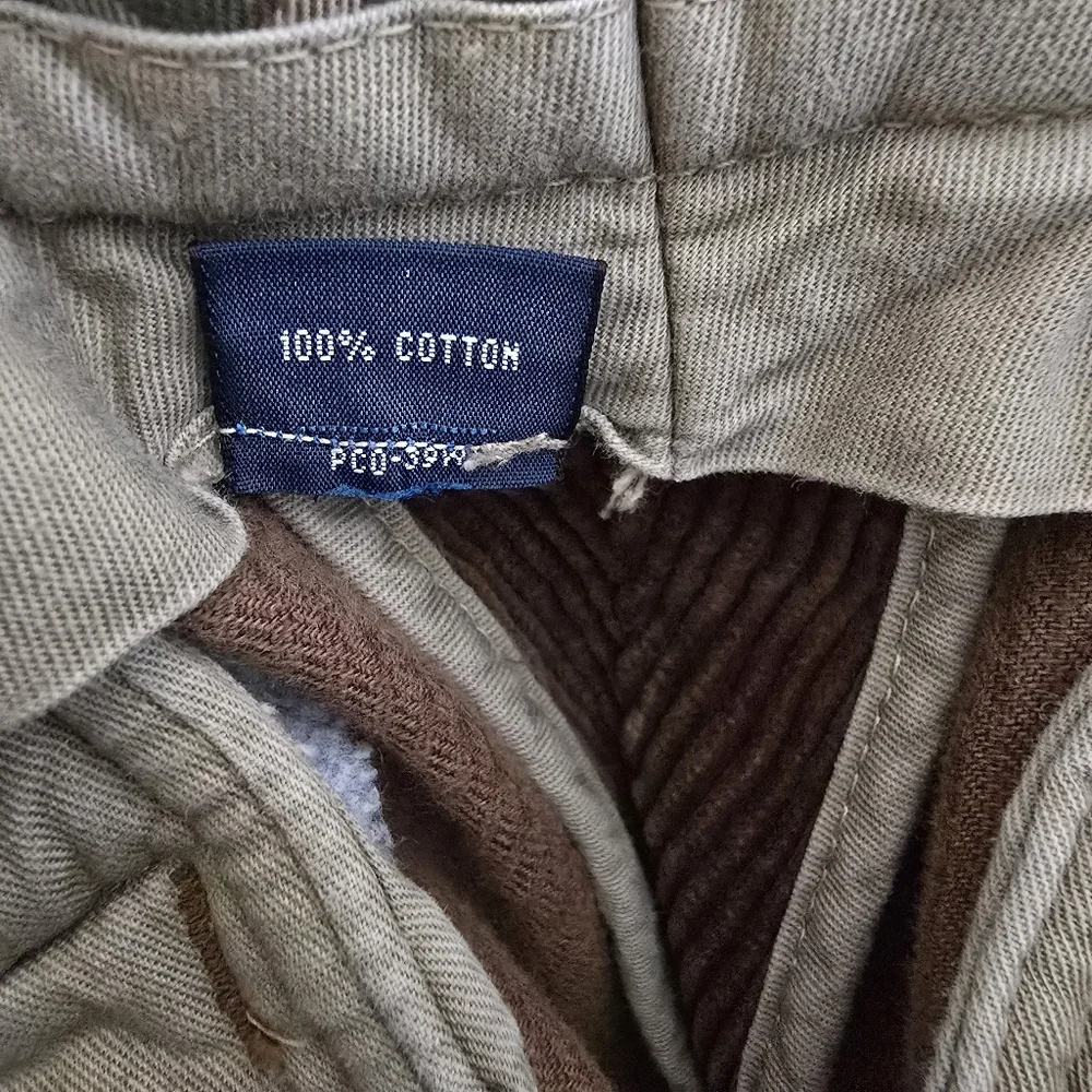 Polo Ralph Lauren Mens 33x30 Brown Corduroy‎ Pants Embroidered Hunters Ducks